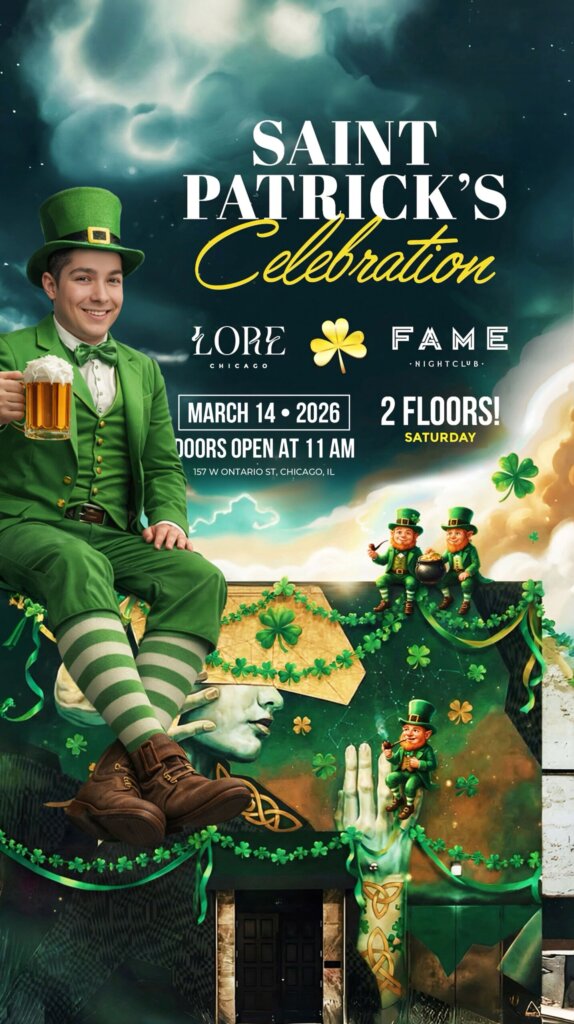 DJ Vlad at LORE on March 14, 2026 for St. Patty’s Day!